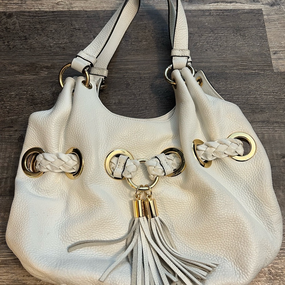 Michael Kors white purse